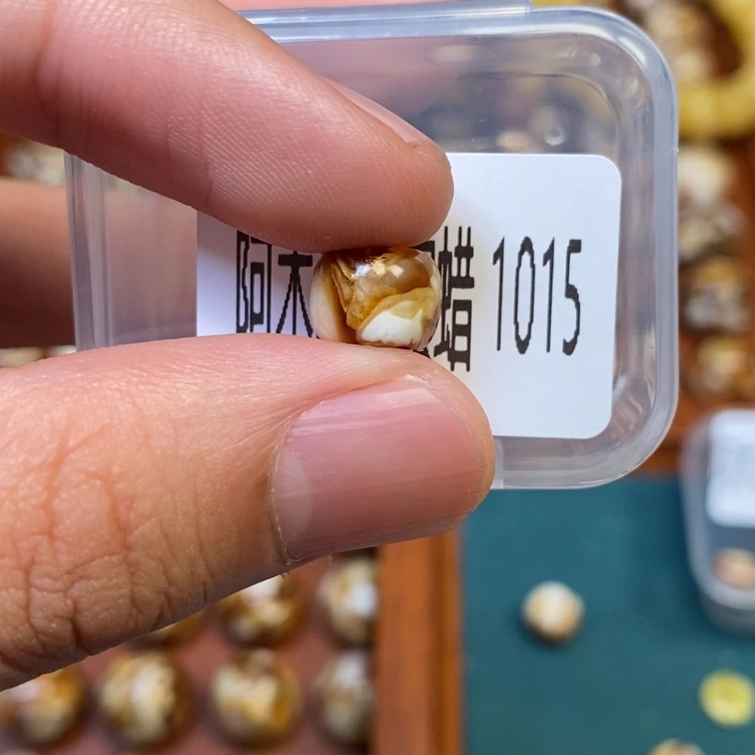 猴头核桃把件沁色圆珠老型1015