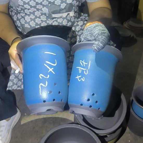 紫砂花盆紫砂花盆