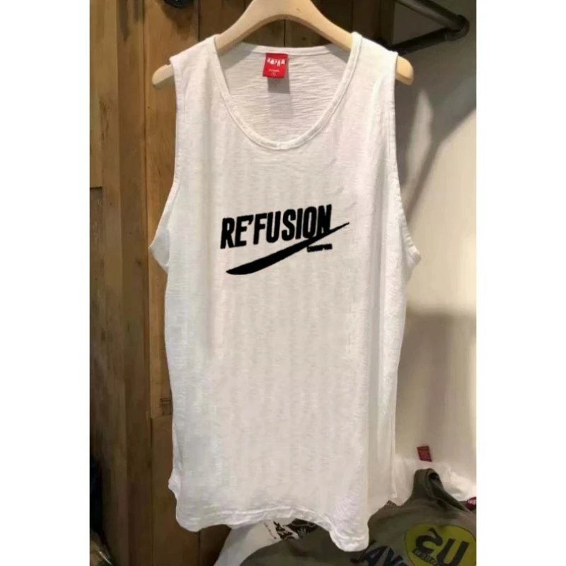 纯棉无袖T恤吊带背心女装夏季2025新款宽松显瘦时尚薄款遮肉上衣