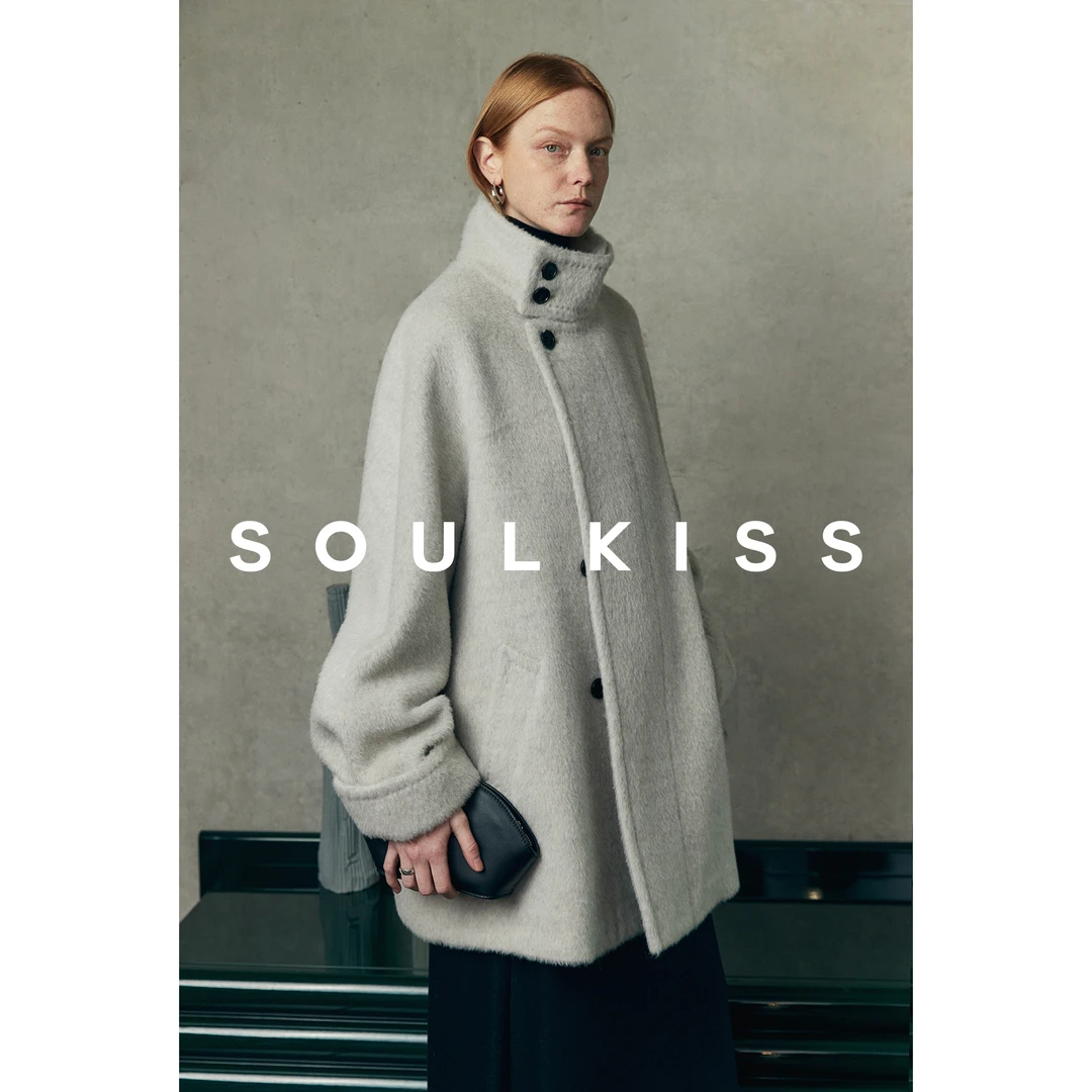 SOULKISS黑标VIP专供 秘鲁INCA印加集团原色多穿领大衣