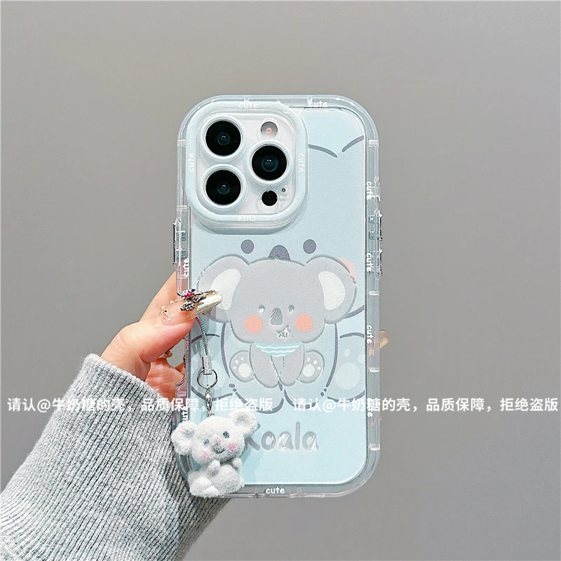 羽纱奶油壳适用苹果17/iPhone/华为荣耀/OPPO/VIVO/小米/手机壳潮