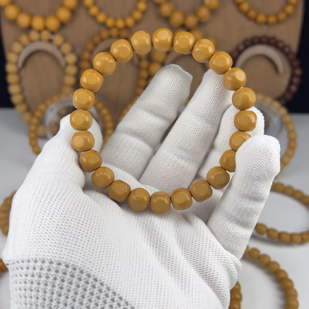 吊坠猴头核桃亮面小六方9+mm