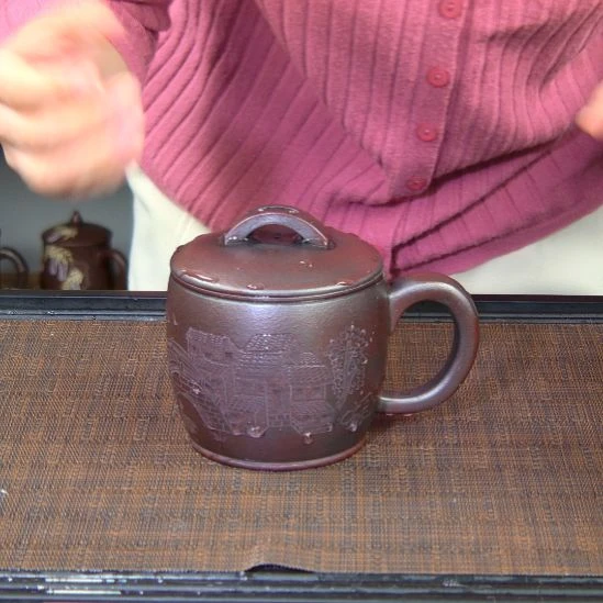 紫砂茶杯高货放漏