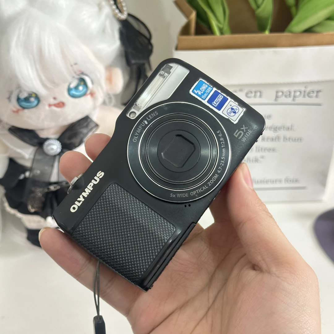 9新 Olympus/奥林巴斯 奥林巴斯vg170冷白皮柔焦1400万像素带配件