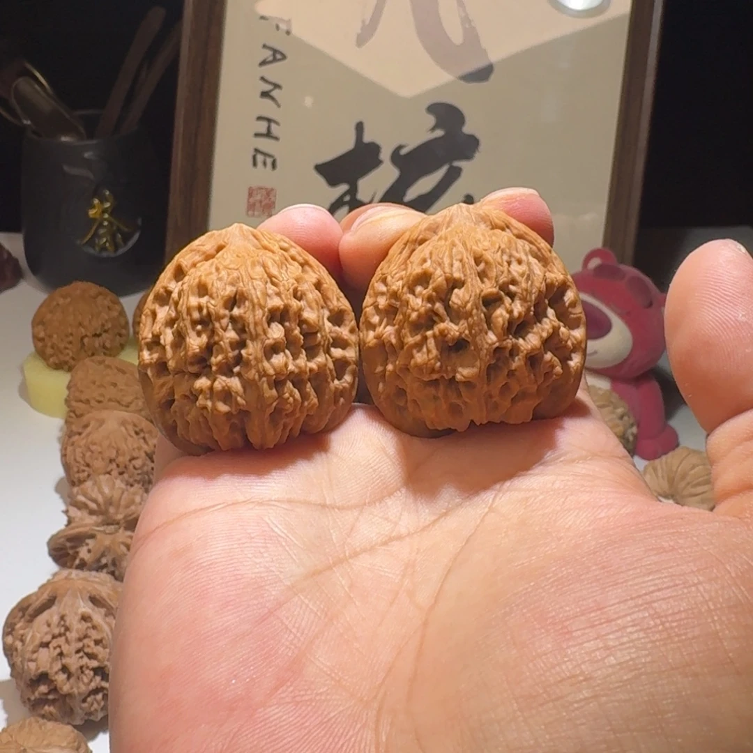 文玩核桃吊坠37尺寸逐鹿南疆石