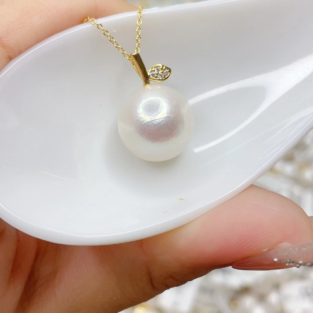 淡水珍珠未镶嵌吊坠(赠链)