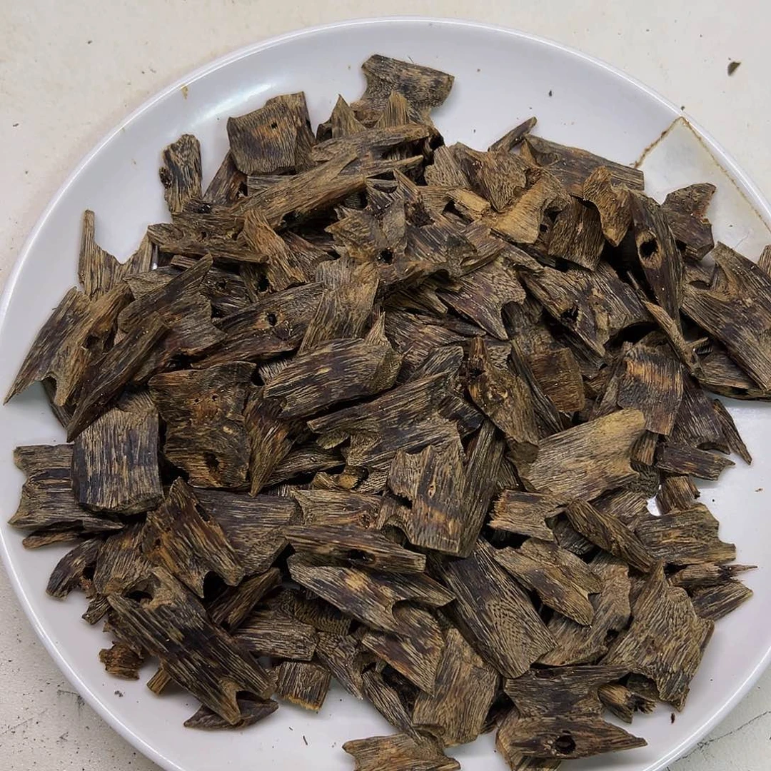 沉香沉香碎屑陆河高油块料100克