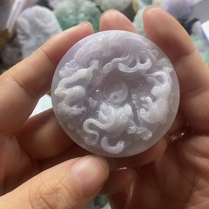 翡翠未镶嵌颈饰天然翡翠