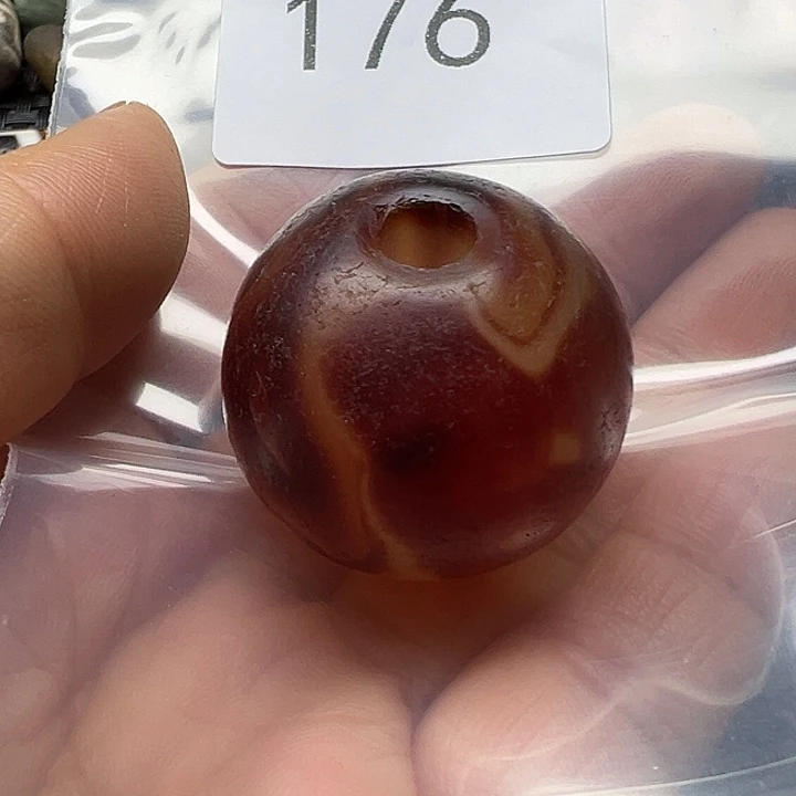 毛***子玛瑙/玉髓未镶嵌手链