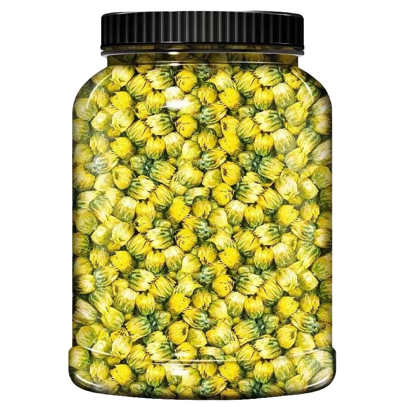 一大罐新鲜菊花胎菊王乡菊花胎菊精选杭白菊散装罐装饱满