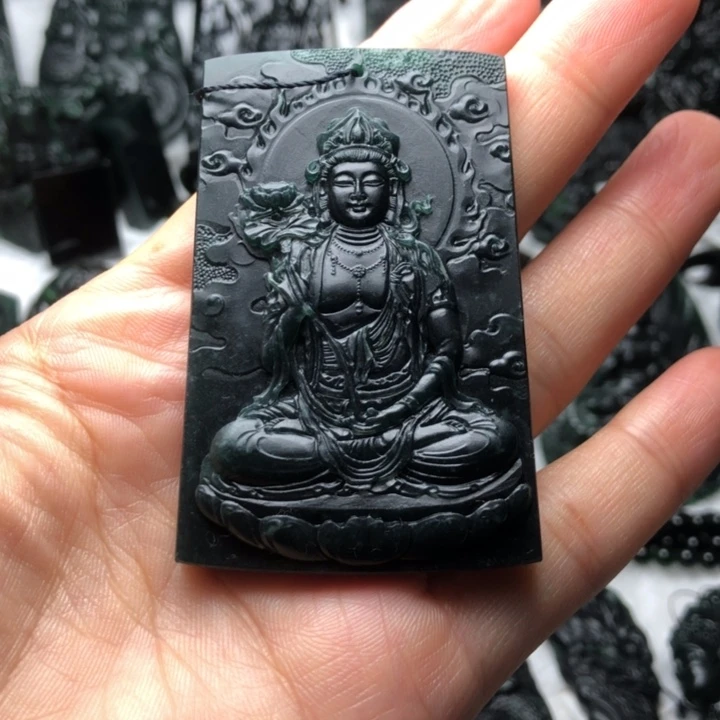定制翡翠未镶嵌大势至