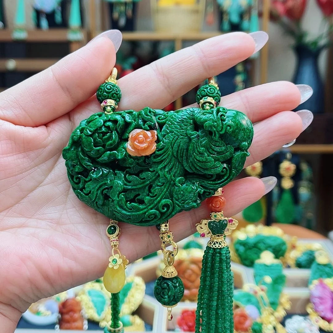 颈饰合金翡翠48小时鉴赏期