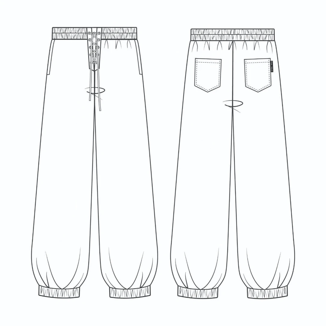 【皮蛋推荐】L家口袋刺绣卫裤