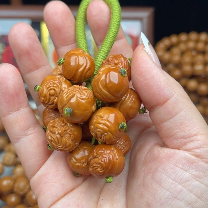 手串猴头核桃恶僧葡萄串猴头