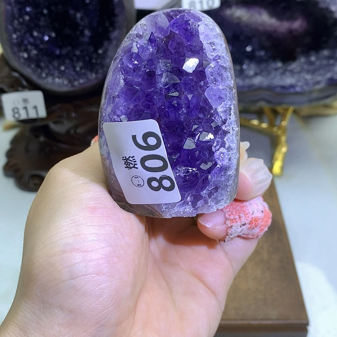 紫晶大型摆件（非配饰）未镶嵌