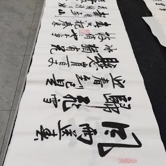 翰墨白武坤老师作品一副