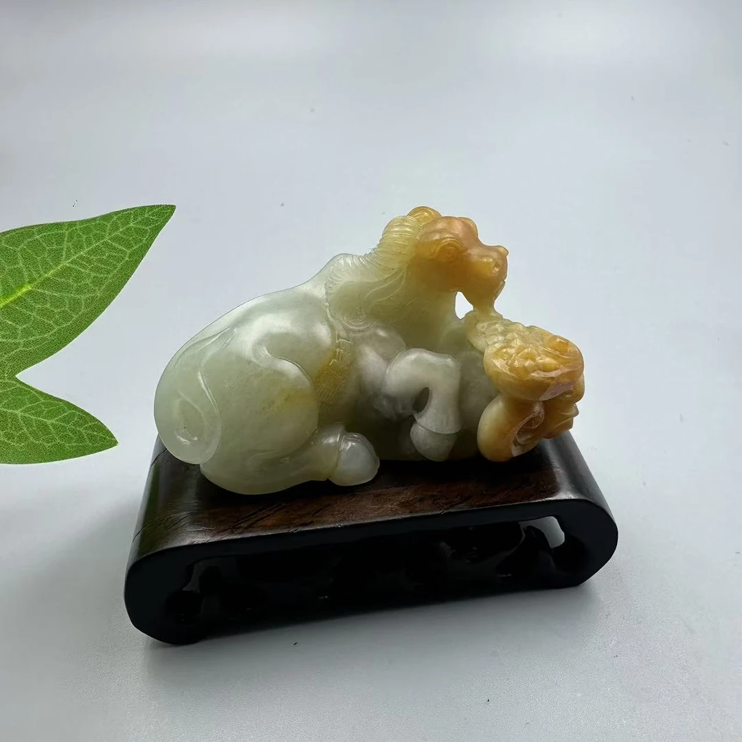 A1232 和田玉手把件 MN637103087