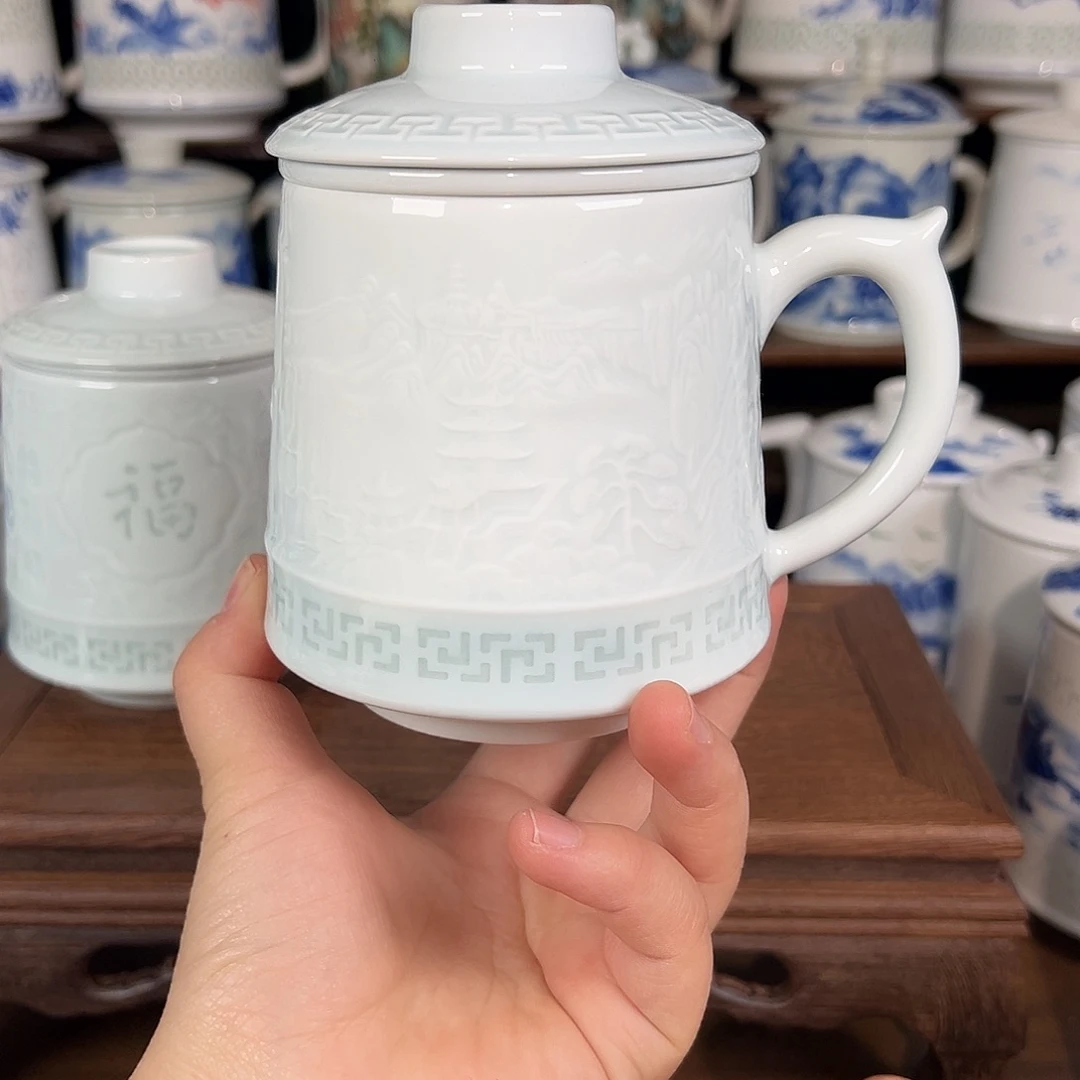 景德镇高温办公杯家用