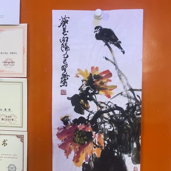 国画张圣敏先生纯手绘作品