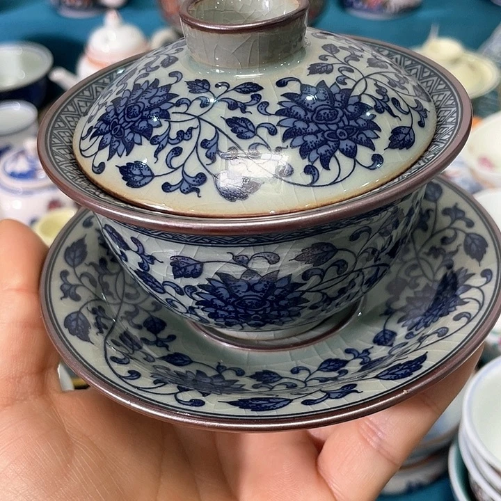 景德镇陶瓷主人杯13344