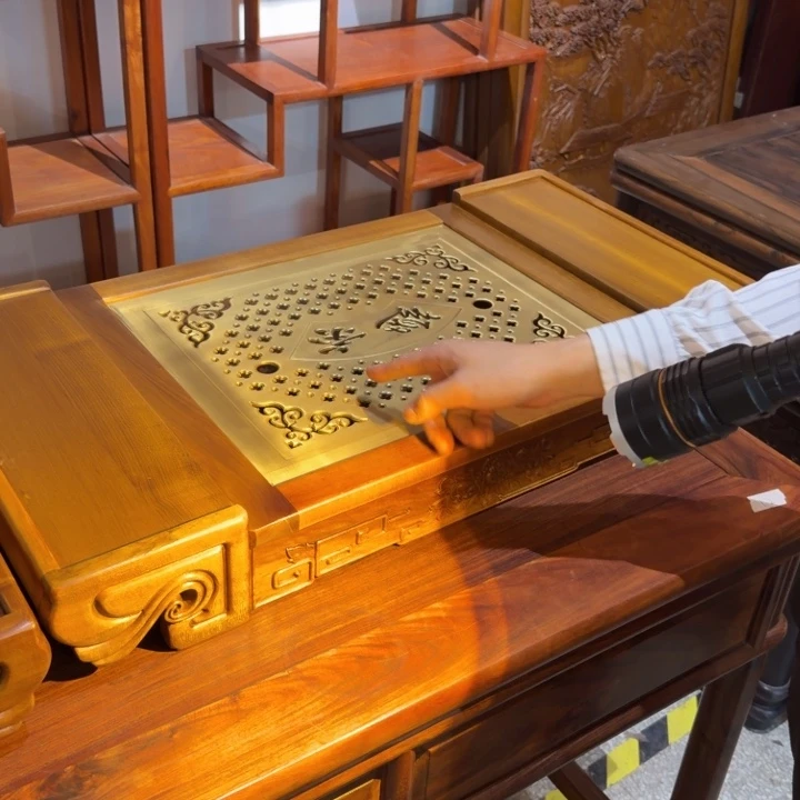 成套家具乌木类金丝楠12345