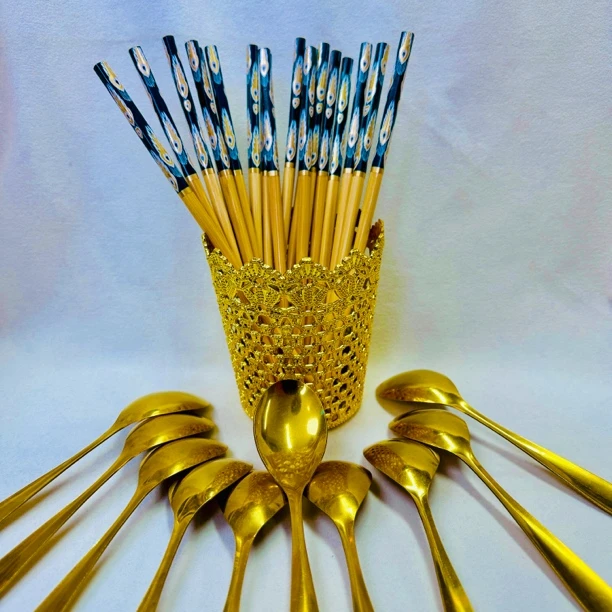 新疆包邮(qokidan atlas qoka 20  koxuk 10)筷子20个好看