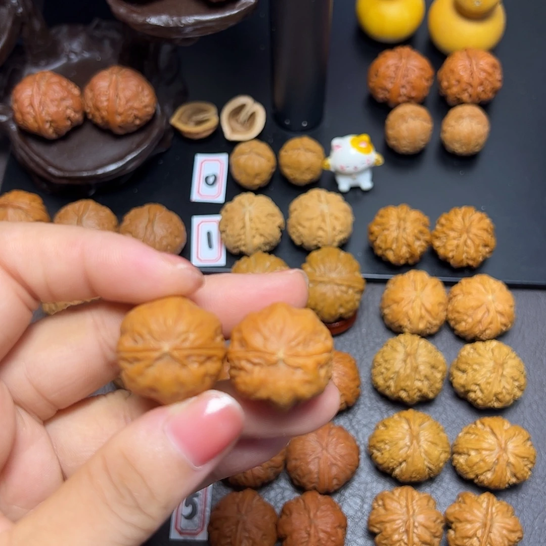 白***头文玩核桃把件小南瓜24