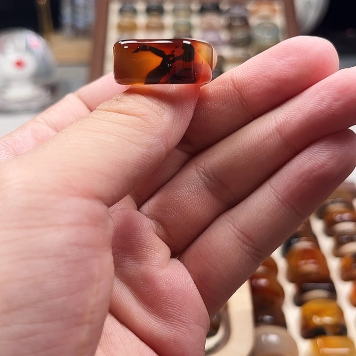 玛瑙/玉髓未镶嵌戒指2