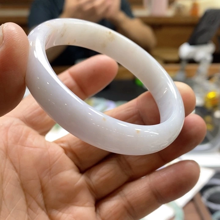 翡翠未镶嵌手镯翡翠手镯52-54，卡12