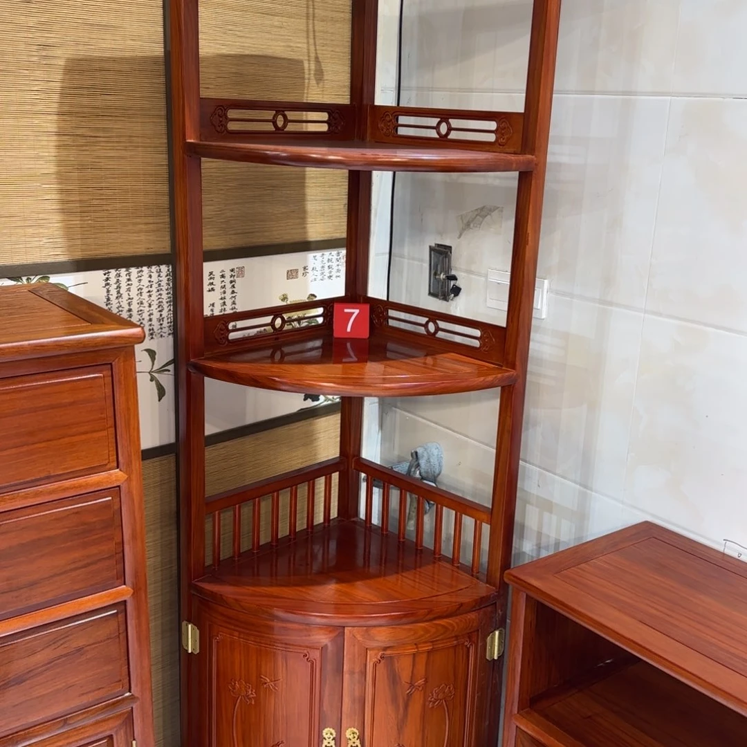 花梨木类成套家具刚果花梨46✖️46高186转角柜