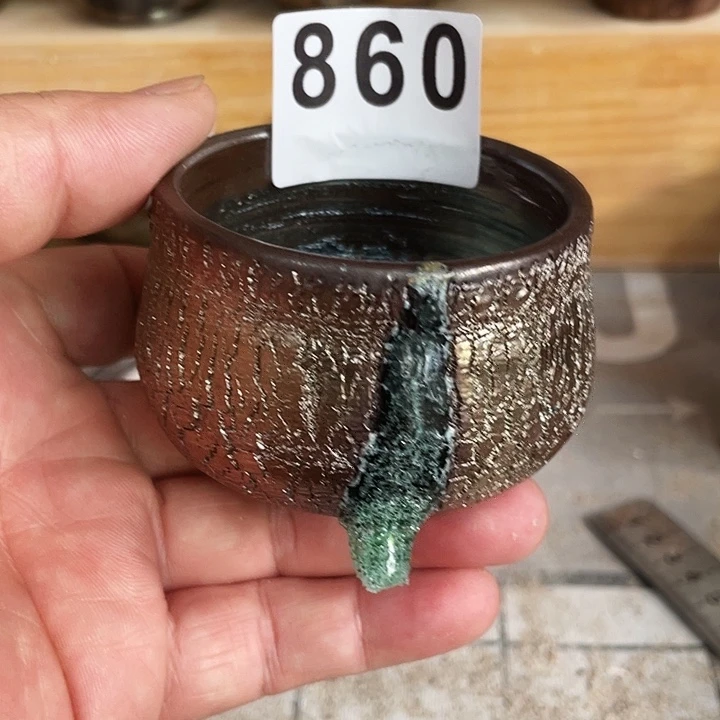 杯子柴烧纯手工裸烧860