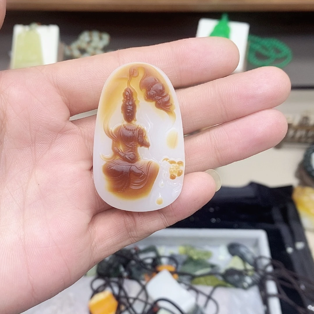 和田玉未镶嵌手串