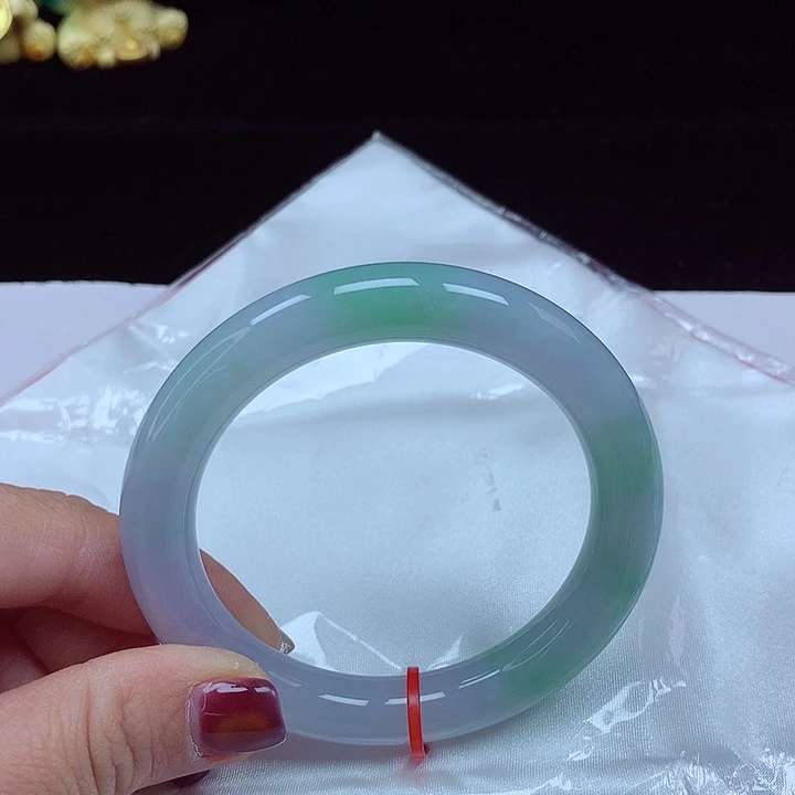 未镶嵌手镯（圆镯）翡翠圈口58