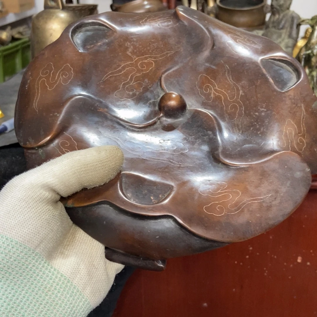 铜器工艺品摆件香炉摆件
