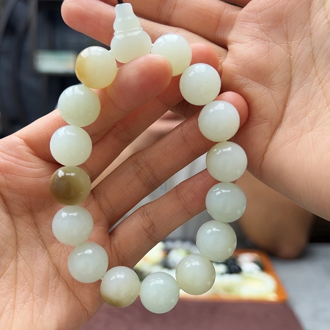 手链未镶嵌和田玉14俄巴沙