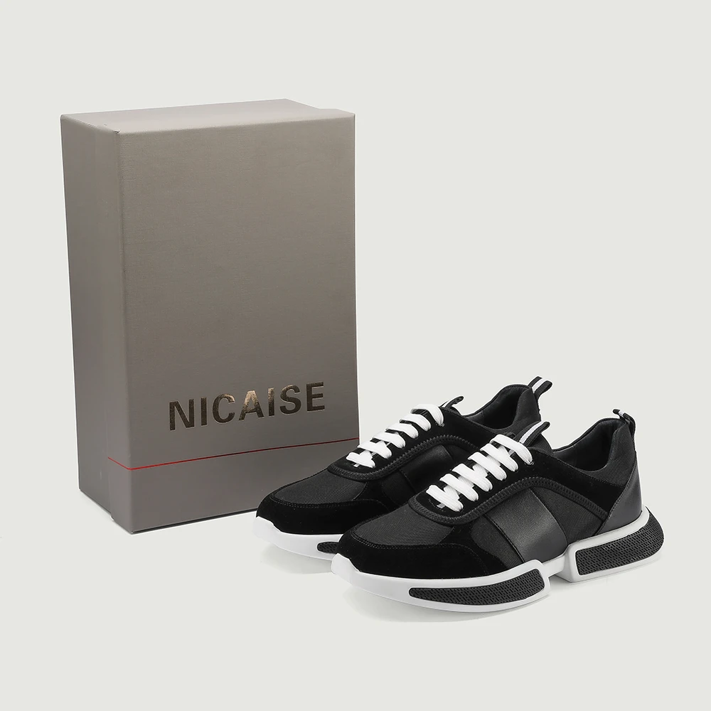 妮彩诗2024年夏季新款潮鞋时尚休闲运动跑步老爹鞋百搭0828-105N