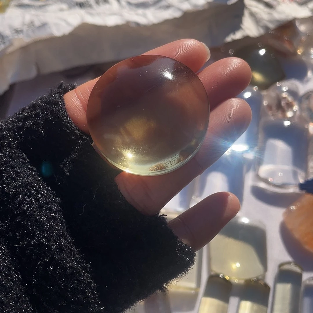 水晶吊坠(不含链)未镶嵌吊坠