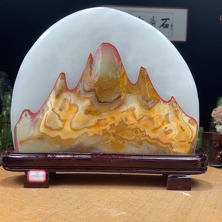 石材奇石玉石雕刻精美