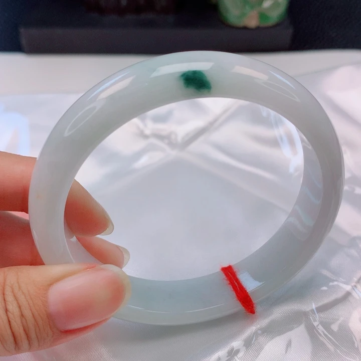未镶嵌手镯翡翠59圈