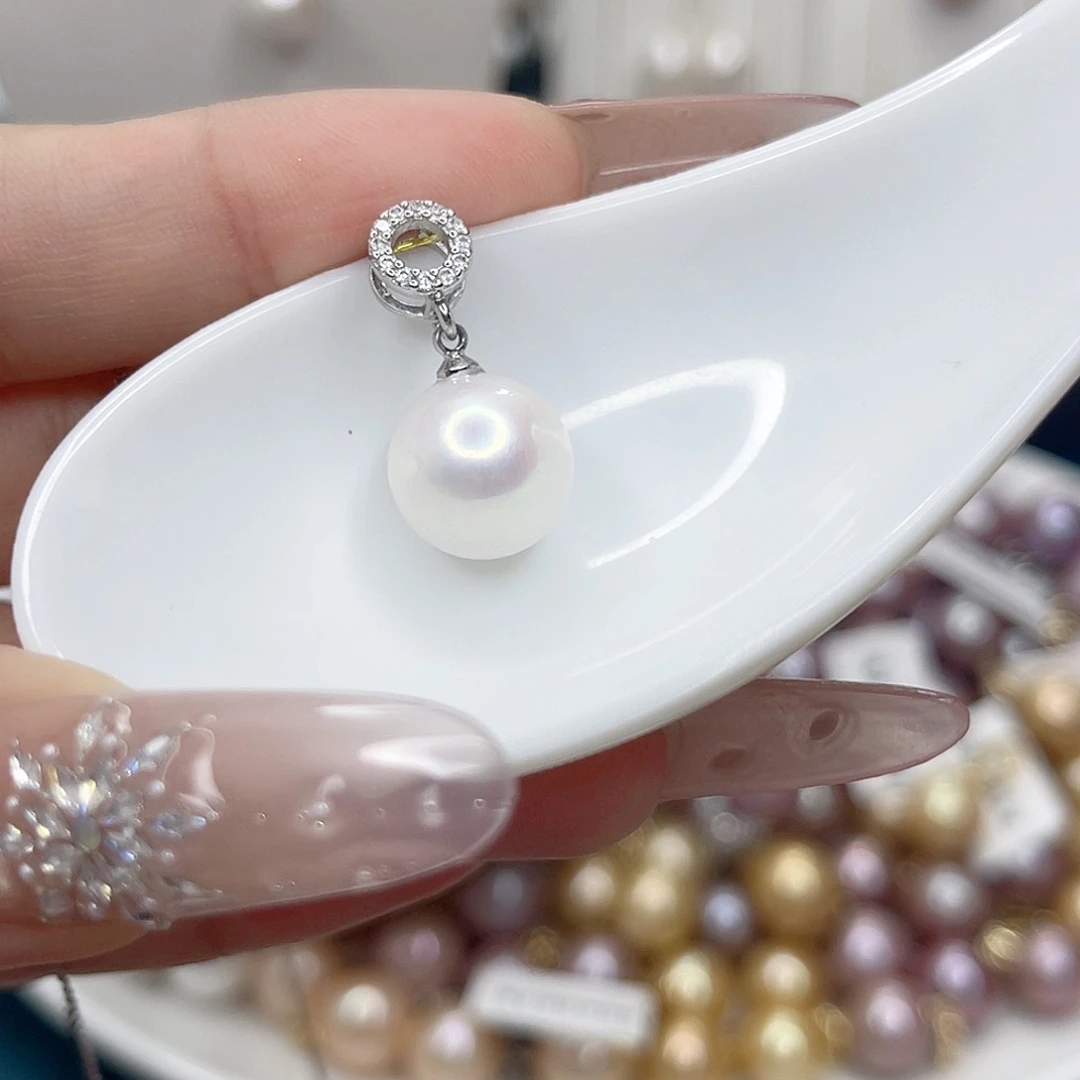 淡水珍珠合金吊坠(赠链)