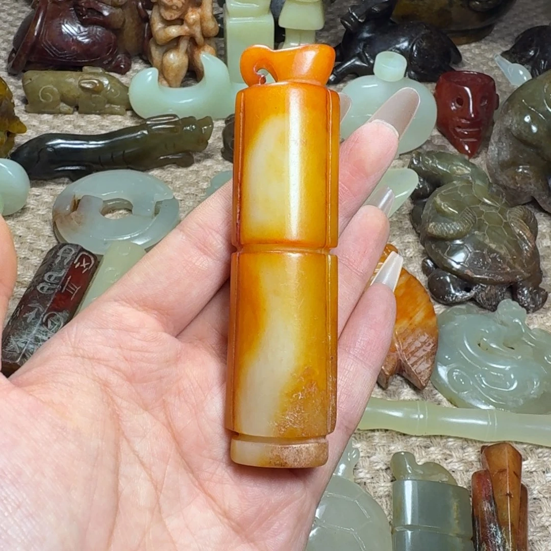 白玉菩提吊坠挂件