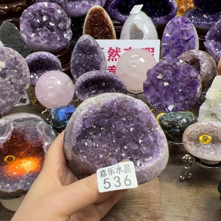 未镶嵌紫晶大型摆件（非配饰）536