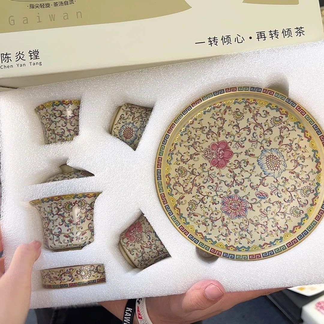 盖碗很漂亮我很喜欢