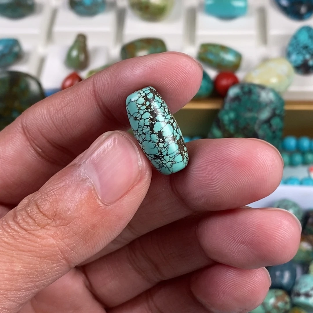 南红玛瑙合金9×20mm