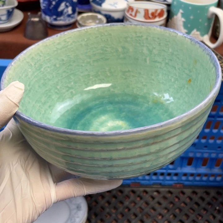 本山绿泥他家瓷器真美。开播了