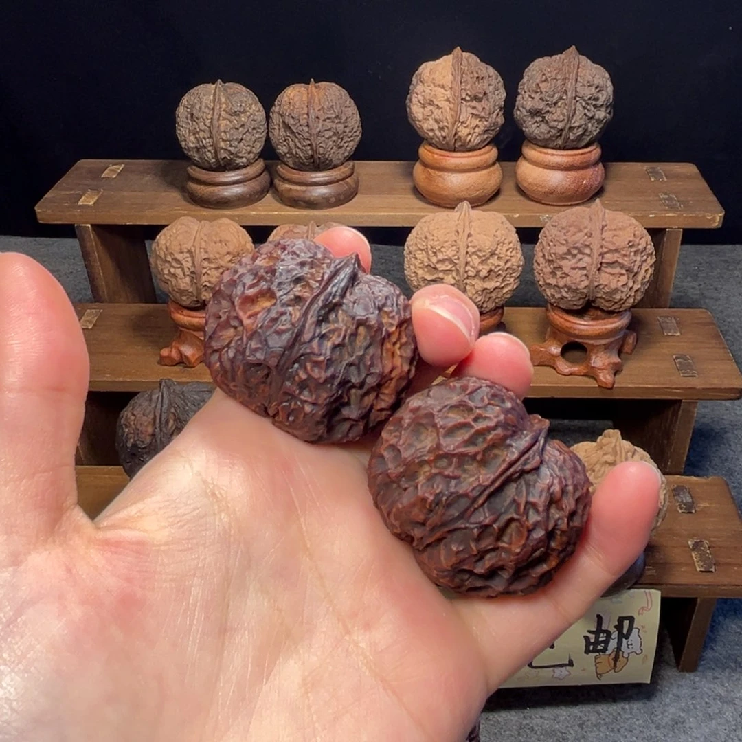 文玩核桃吊坠z聚宝金蟾43mm