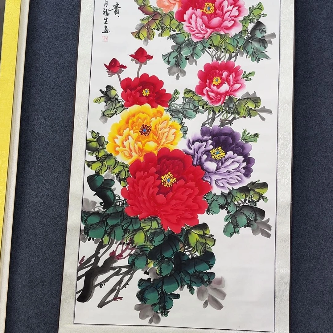 纯手绘国画作品作品