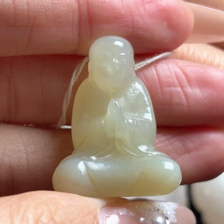 和田玉挂件未镶嵌自*