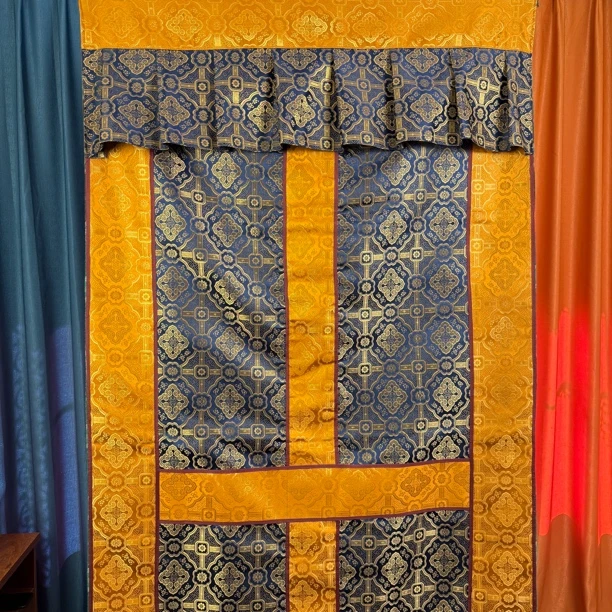 杭州丝绸做的 藏式门帘加厚冬天精品款