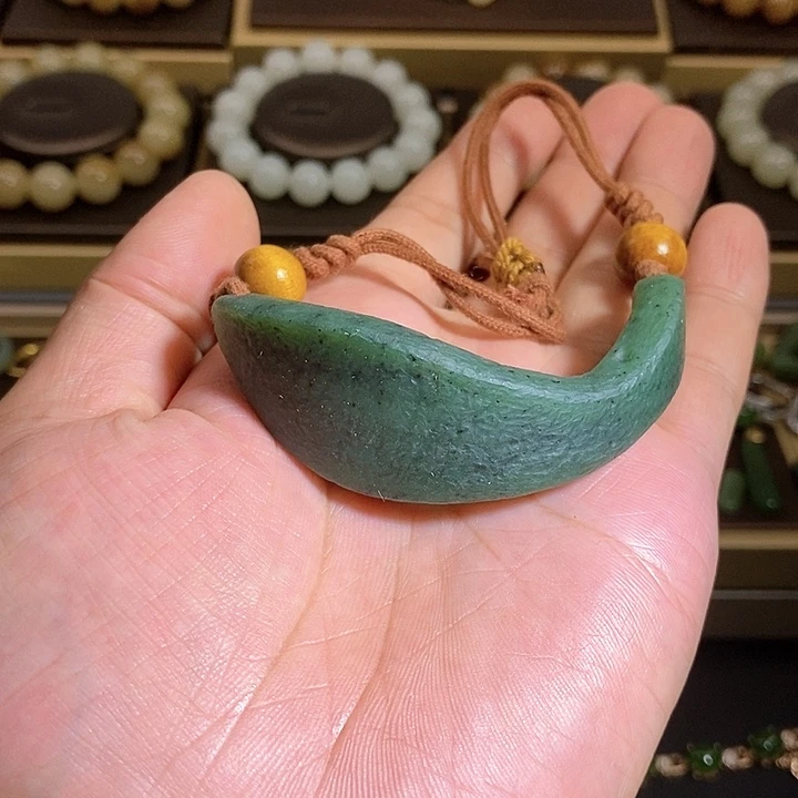 【闪购商品】未镶嵌手绳和田玉（碧玉）